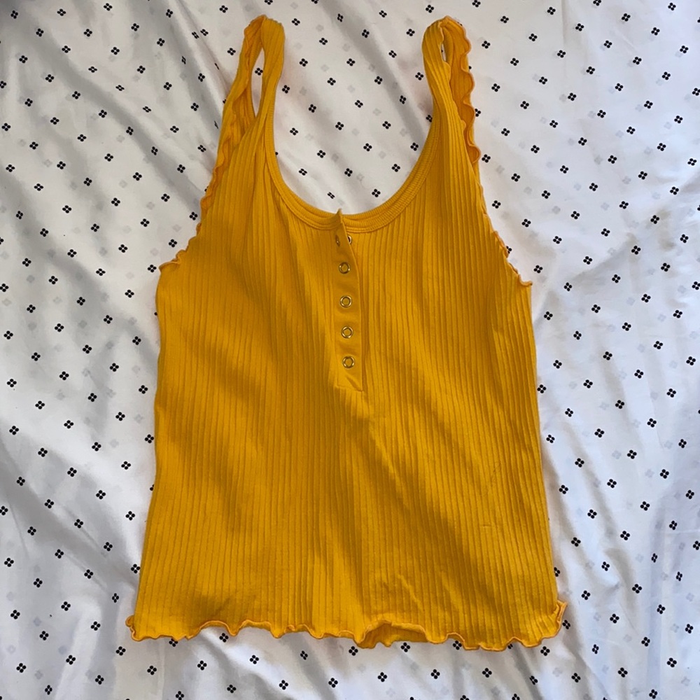 Yellow Tank Top